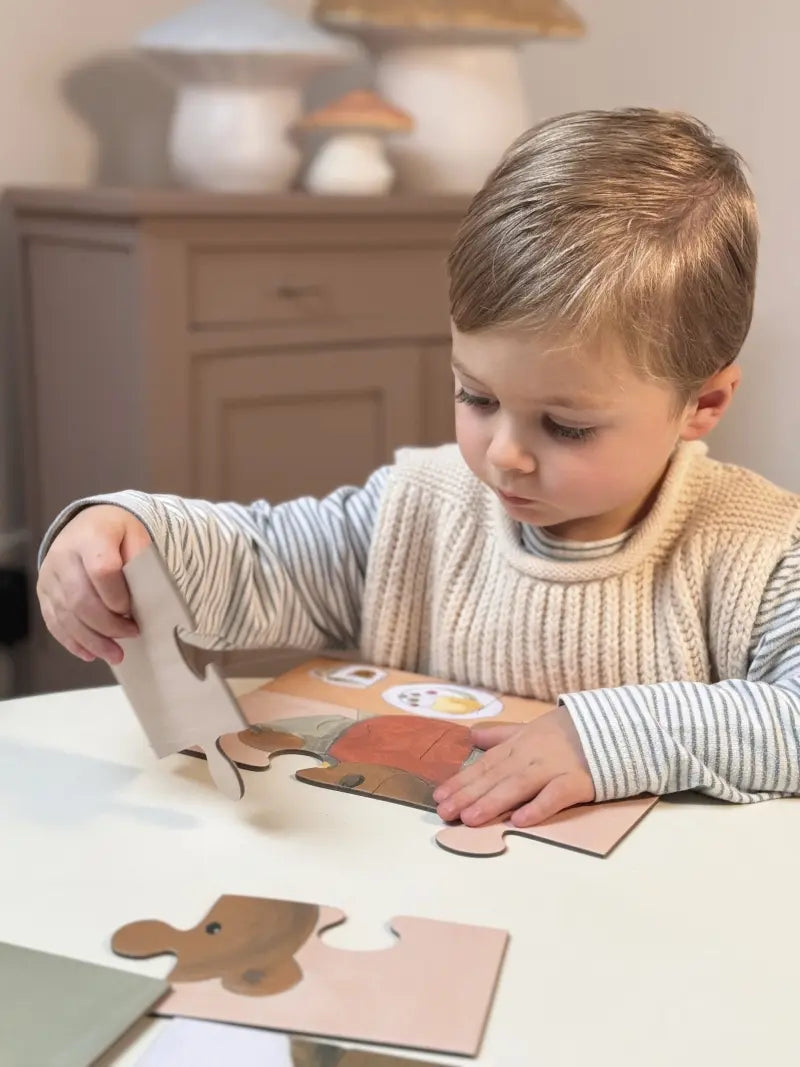 Egmont Toys - Puzzels de dag van Marcel (set van 4)