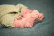 Hirsch Natur babysokjes biologisch katoen rosa