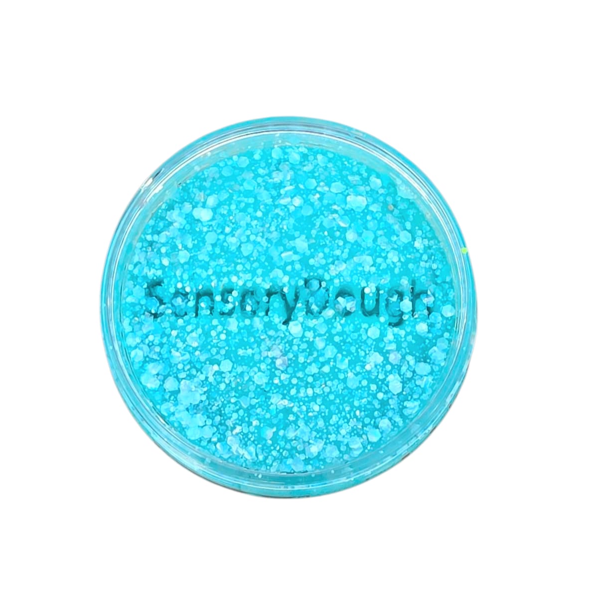 SensoryDough All About The Glitter — Blauw