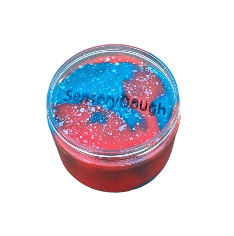 SensoryDough Speeldeeg Basiskleur — rood