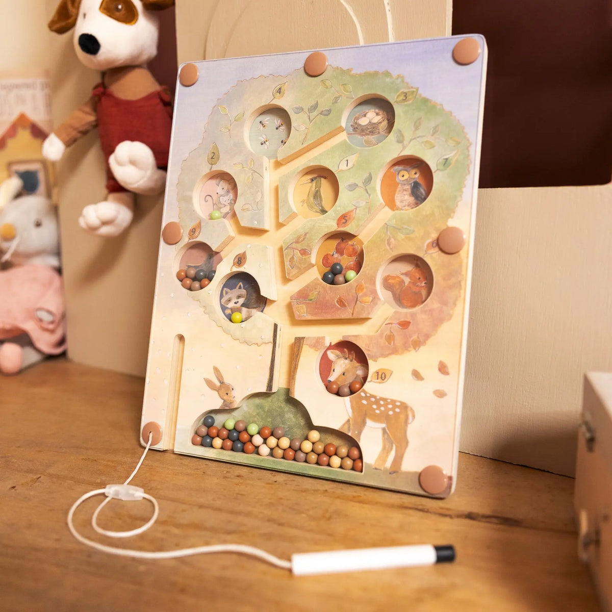 Egmont Toys - Groot magnetisch kleurendoolhof boom