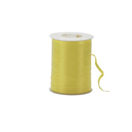 Geel lint op rol 250m - 10 mm - Cadeau Artikelen