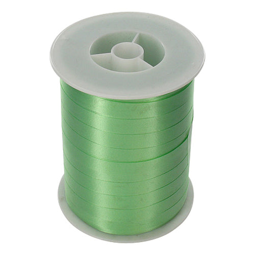 Licht groen lint op rol 250m - 10 mm - Cadeau Artikelen