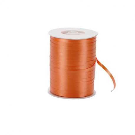 Oranje lint op rol 250m - 10 mm - Cadeau Artikelen