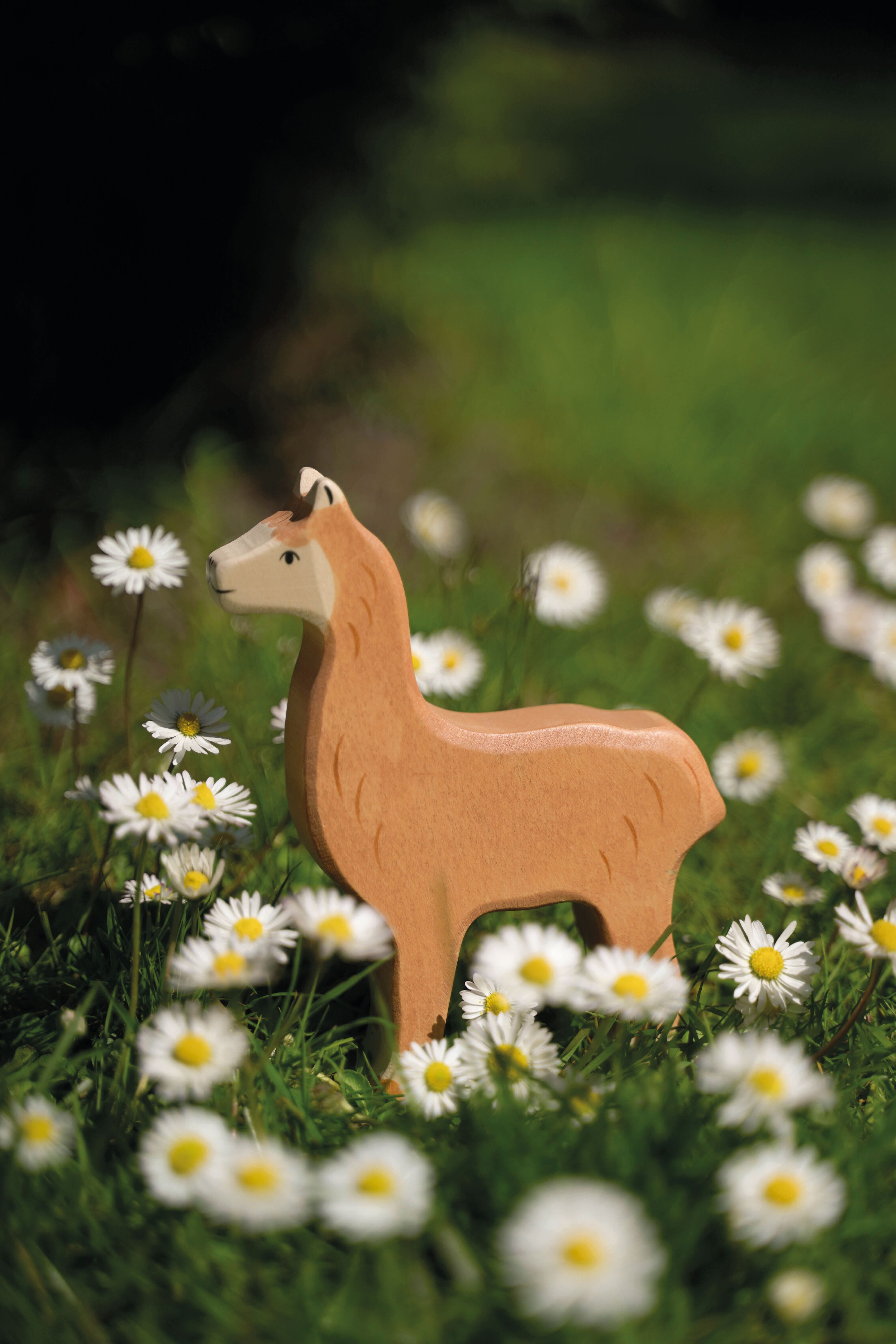 Holztiger - Alpaca - houten dieren