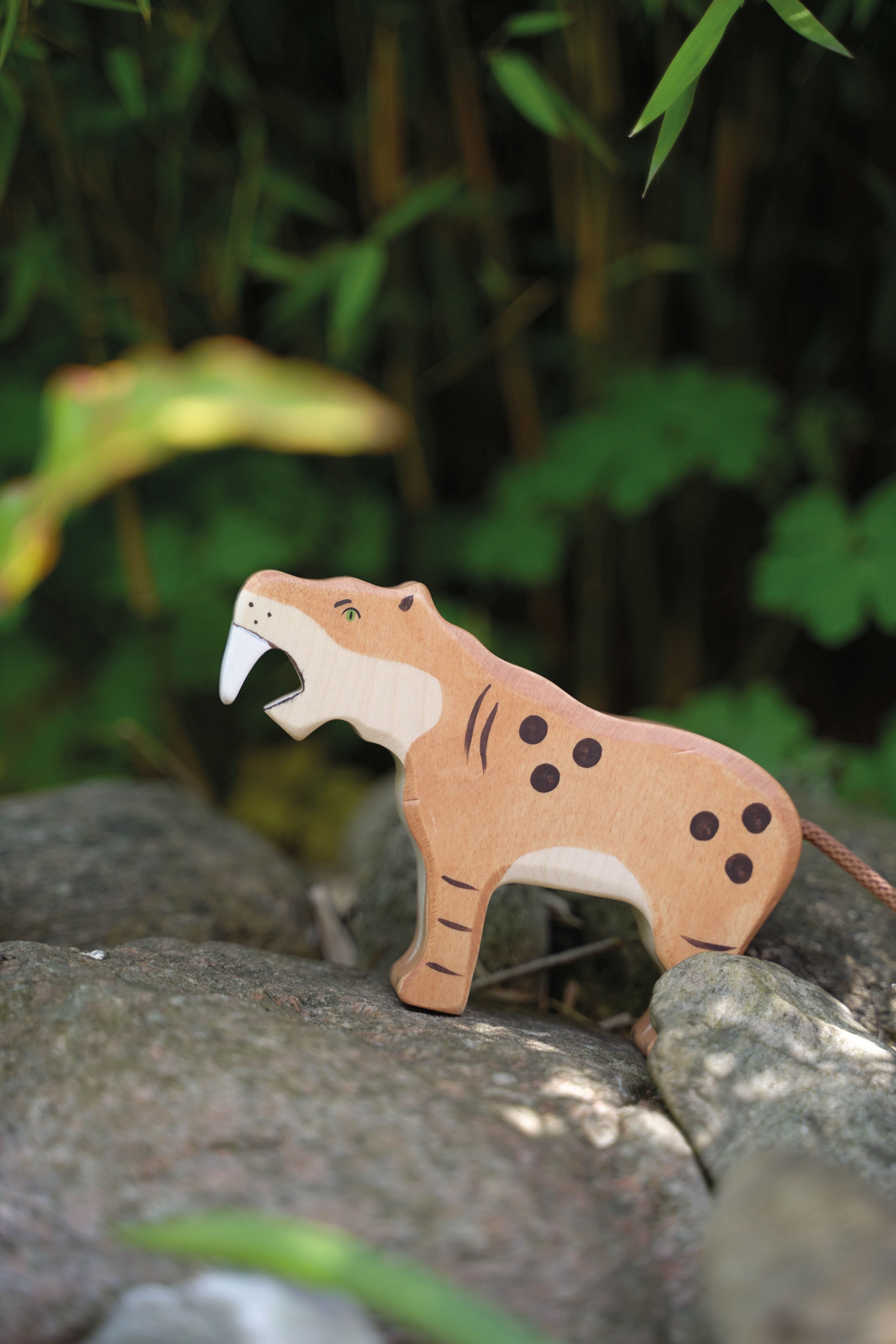 Holztiger - Sabeltand Tijger - Houten dieren