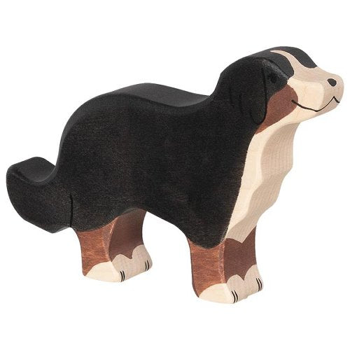 Holztiger - Houten Dieren - Sint Bernard hond 12,5 cm