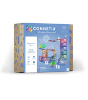 CONNETIX - Pastel Ball Run Pack knikkerbaan Uitbreiding 80 stuks - magnetisch constructiespeelgoed