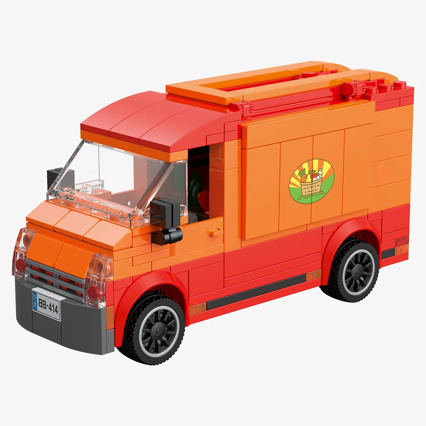BlueBrixx - Mobiele boerderijwinkel (273 bouwstenen) 6+ jaar - bouwset