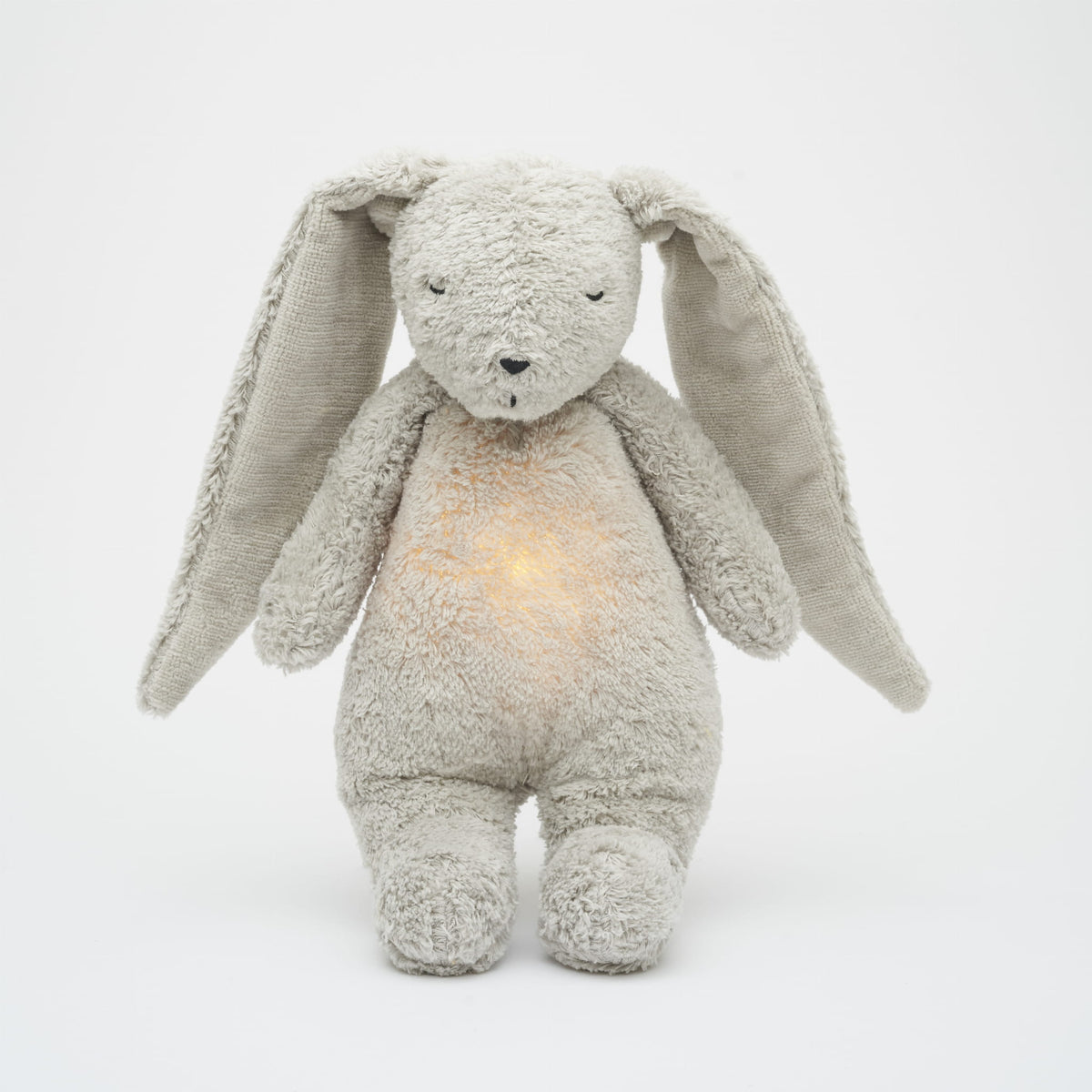 Moonie Konijn Knuffel met Nachtlampje Gray