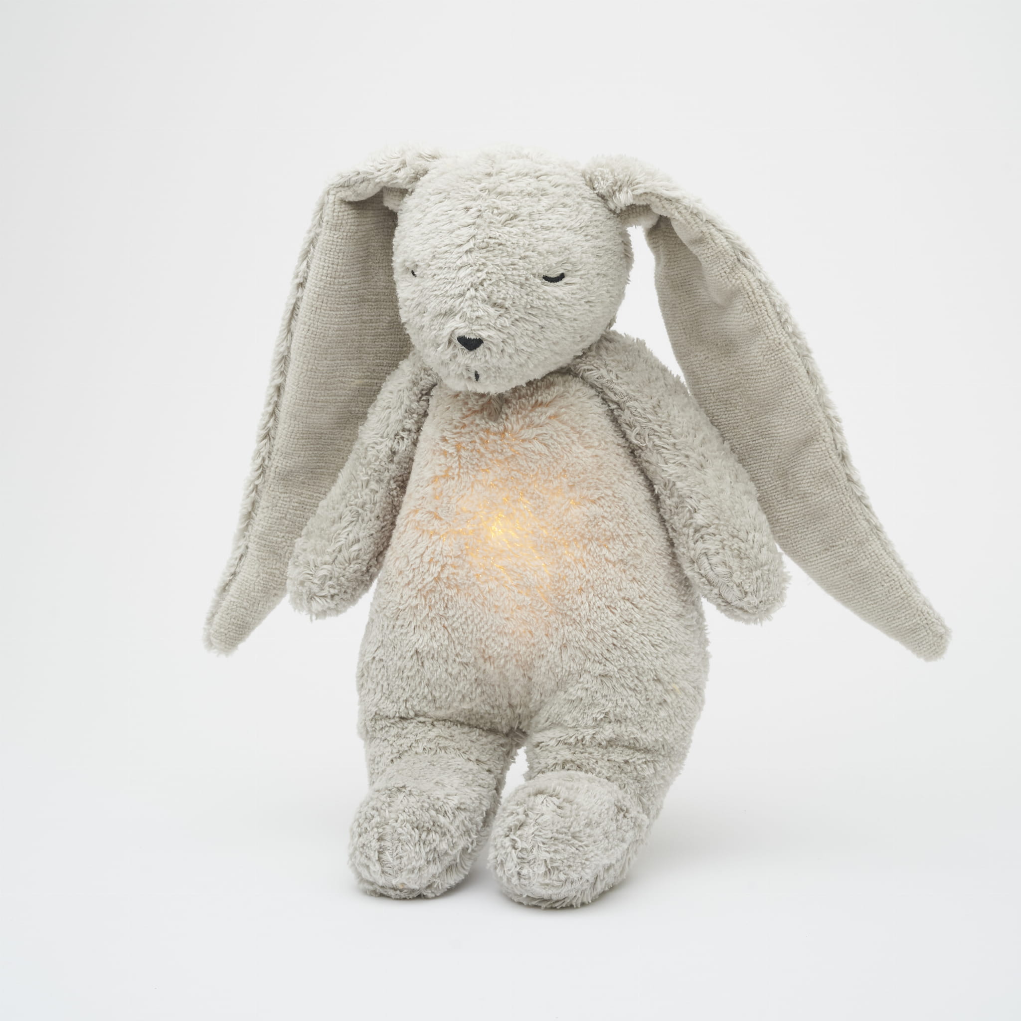 Moonie Konijn Knuffel met Nachtlampje Gray
