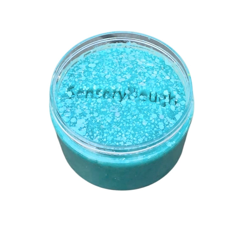 SensoryDough All About The Glitter — Blauw