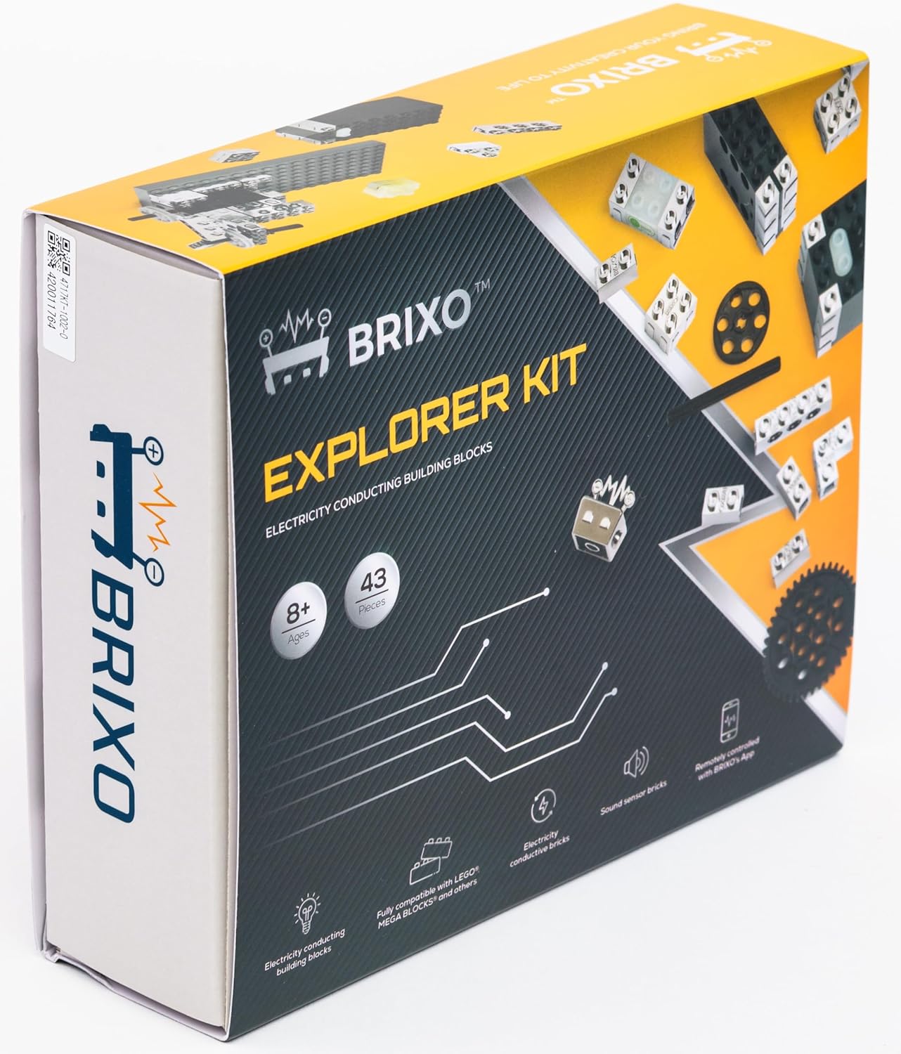 Brixo - elektrische bouw blokken - Explorer (43 stuks)