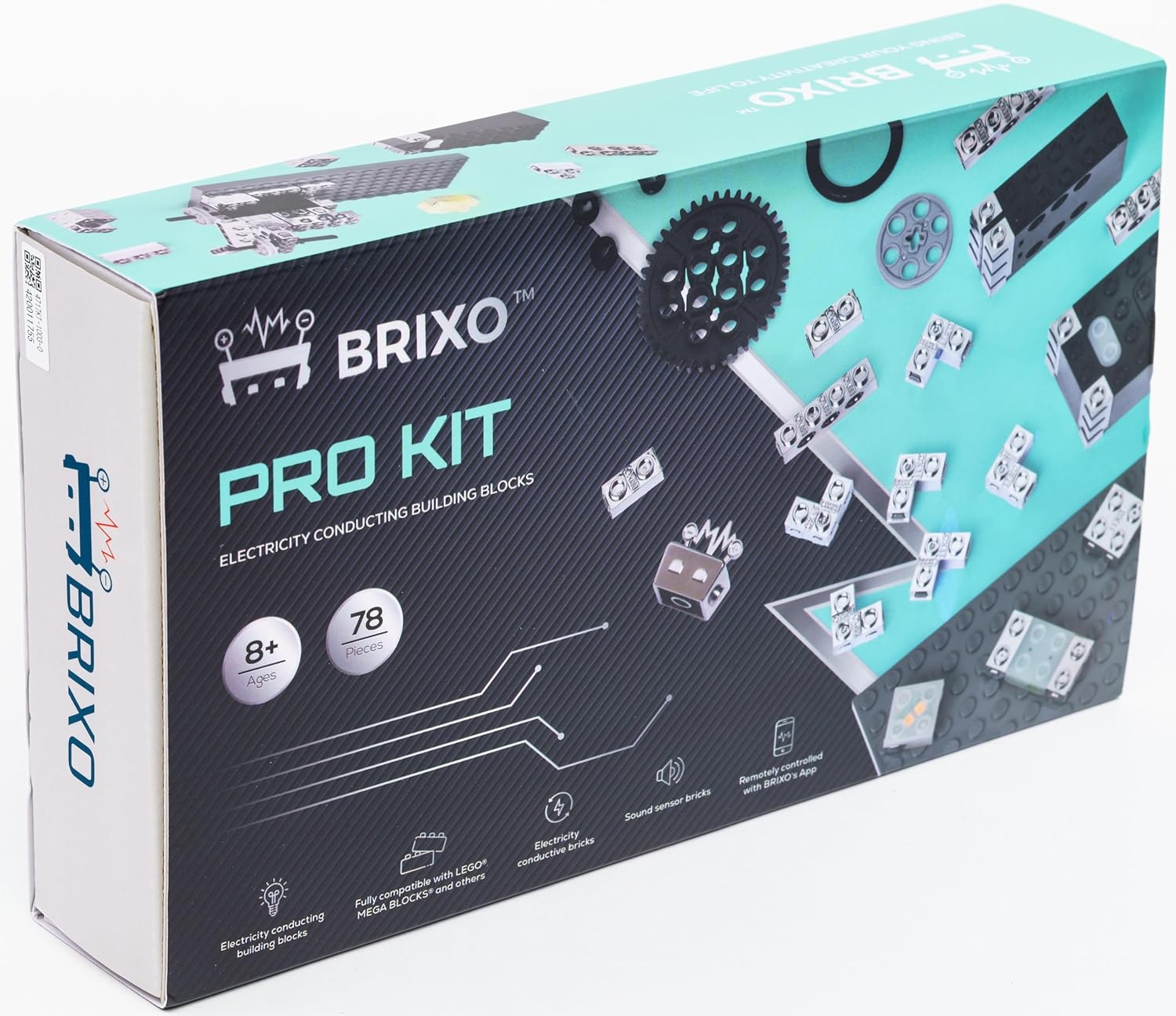 Brixo - elektrische bouw blokken - Pro Kit (78 stuks)