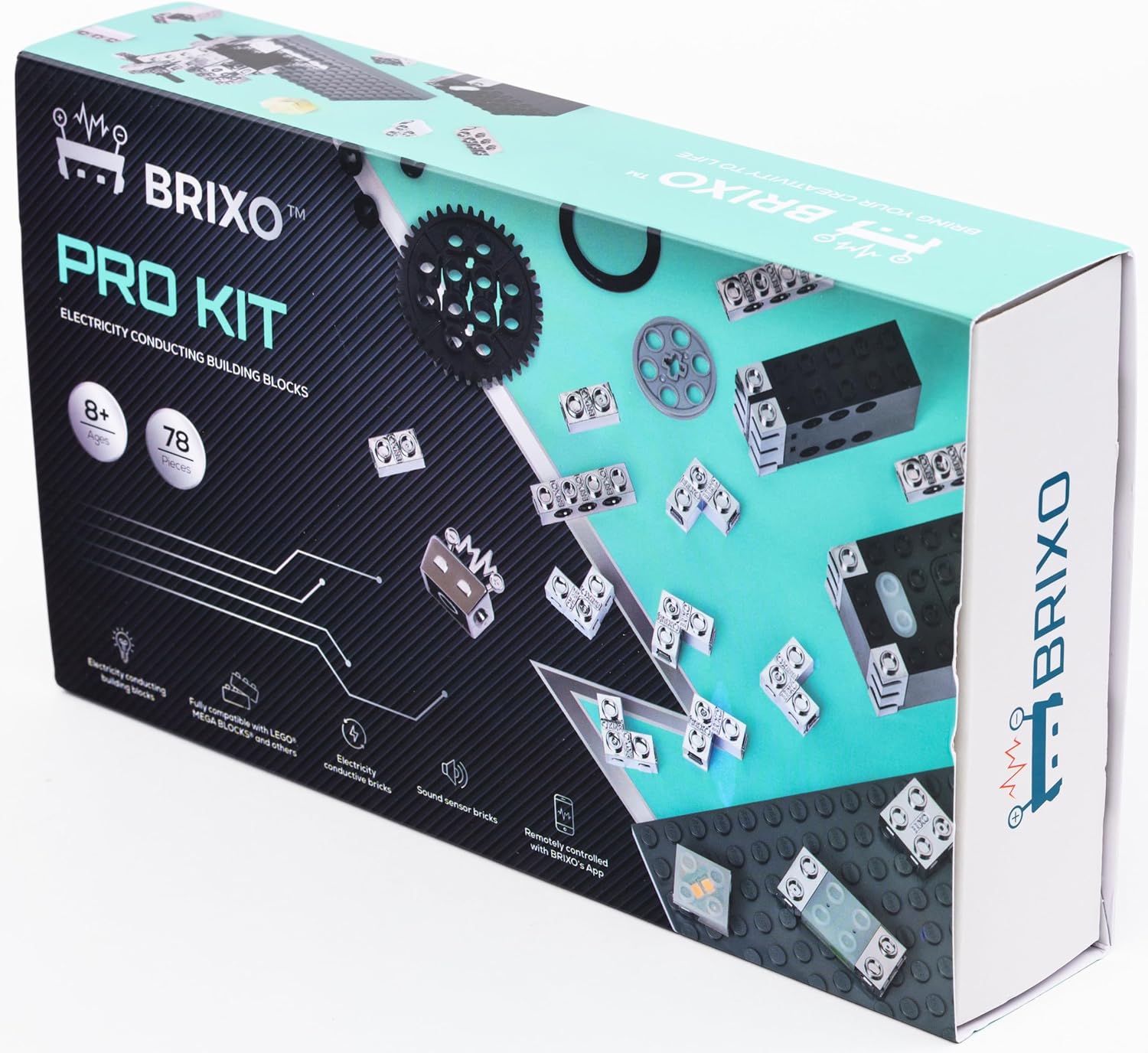 Brixo - elektrische bouw blokken - Pro Kit (78 stuks)