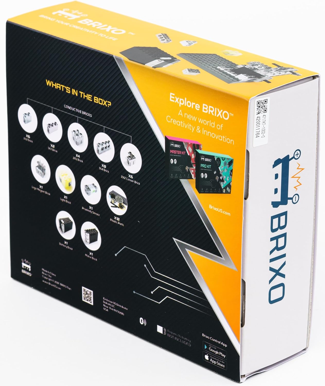 Brixo - elektrische bouw blokken - Explorer (43 stuks)