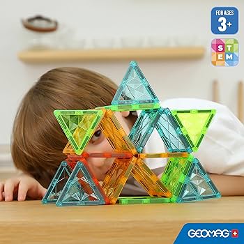 Geomag - Magnetic Tiles Gems 60 stuks