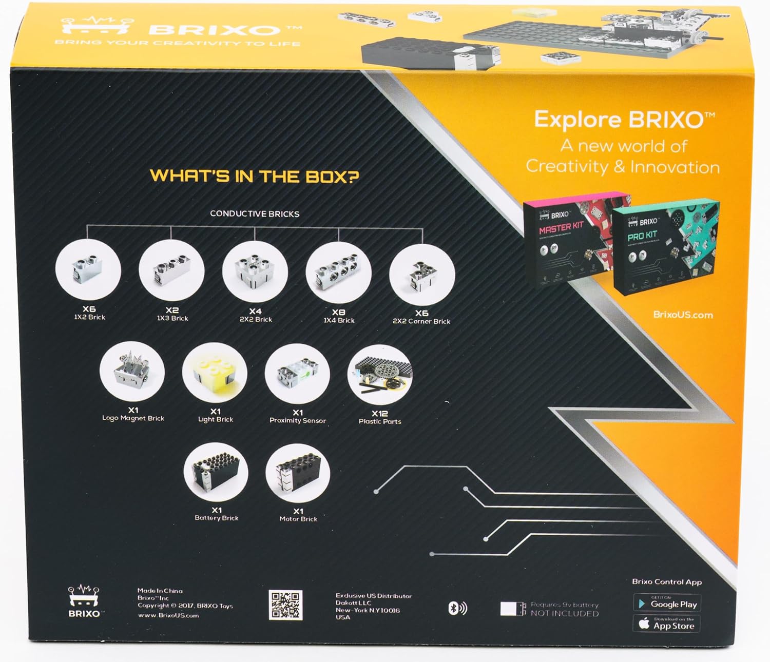 Brixo - elektrische bouw blokken - Explorer (43 stuks)
