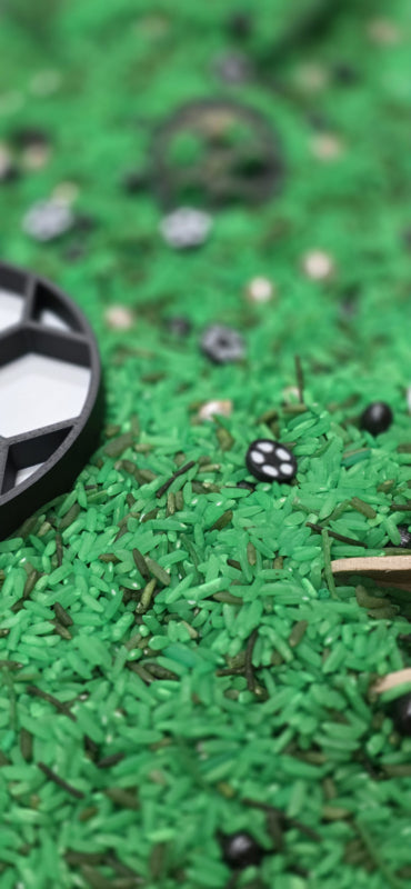 SensoryFun PourAndPlay Speelset — Voetbal