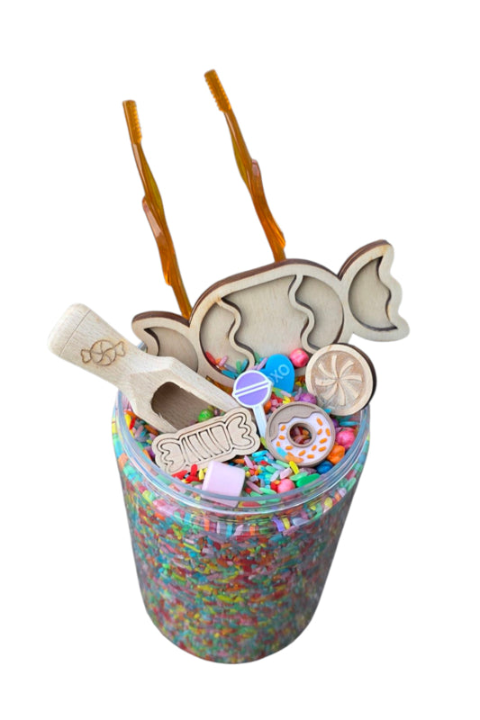 SensoryFun PourAndPlay Speelset — CandyShop