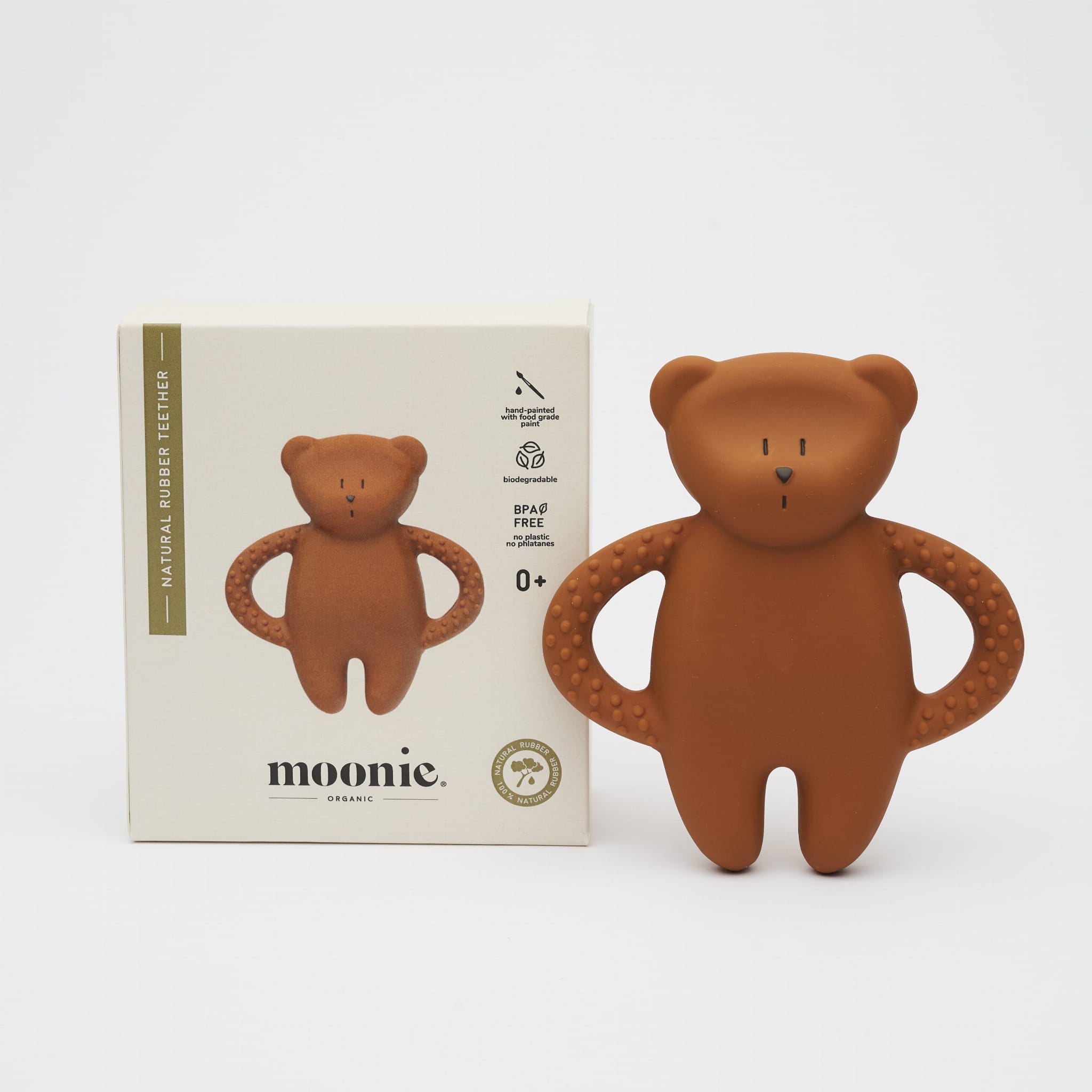 Moonie Bijtspeeltje Beer Caramel