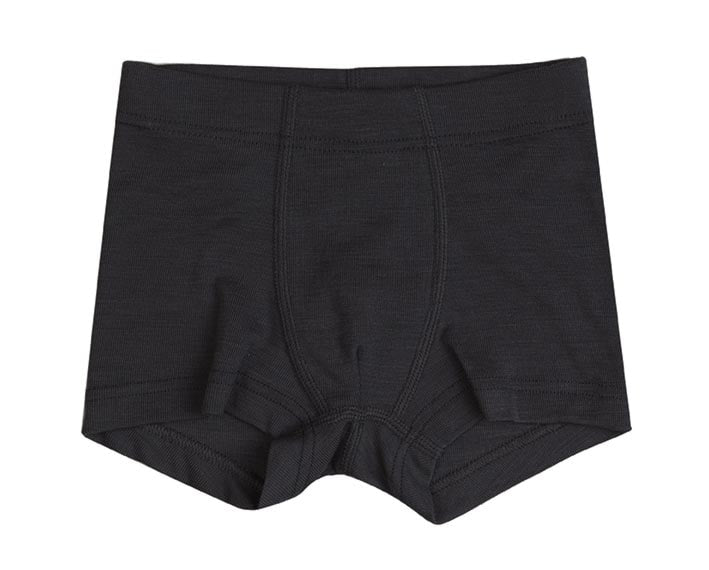 Joha - Wol/Zijde Boxershort - Zwart