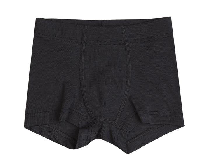 Joha - Wol/Zijde Boxershort - Zwart