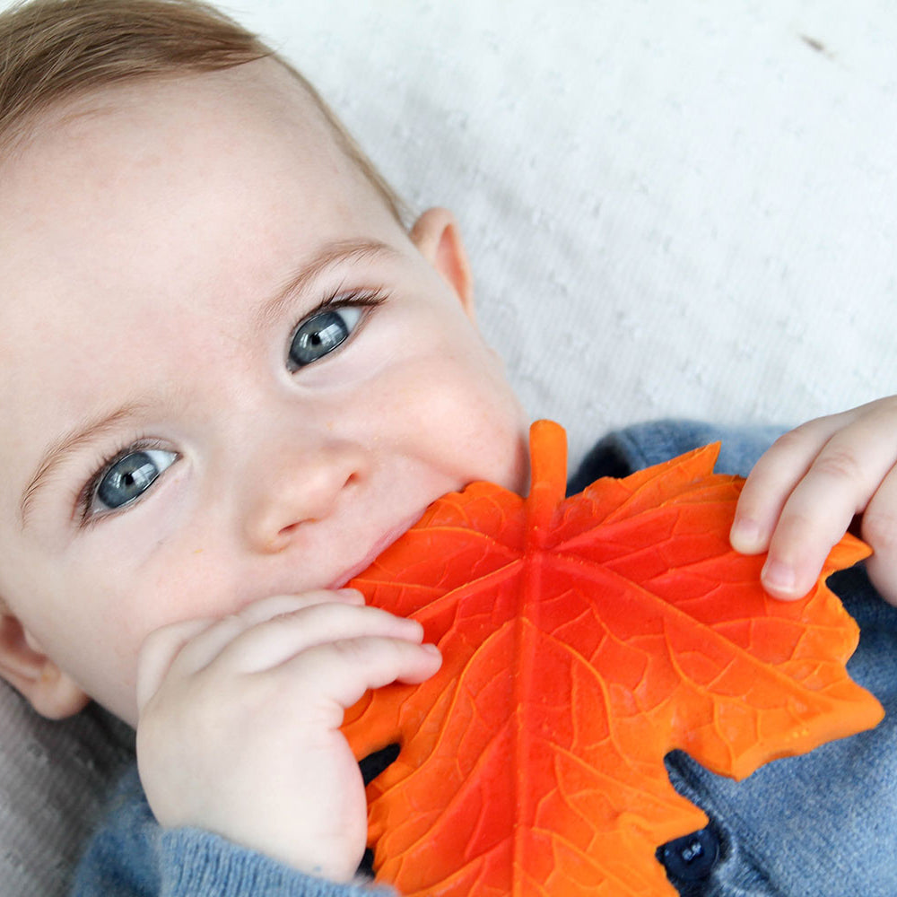 Lanco - Herfstblad - Bijtspeelgoed