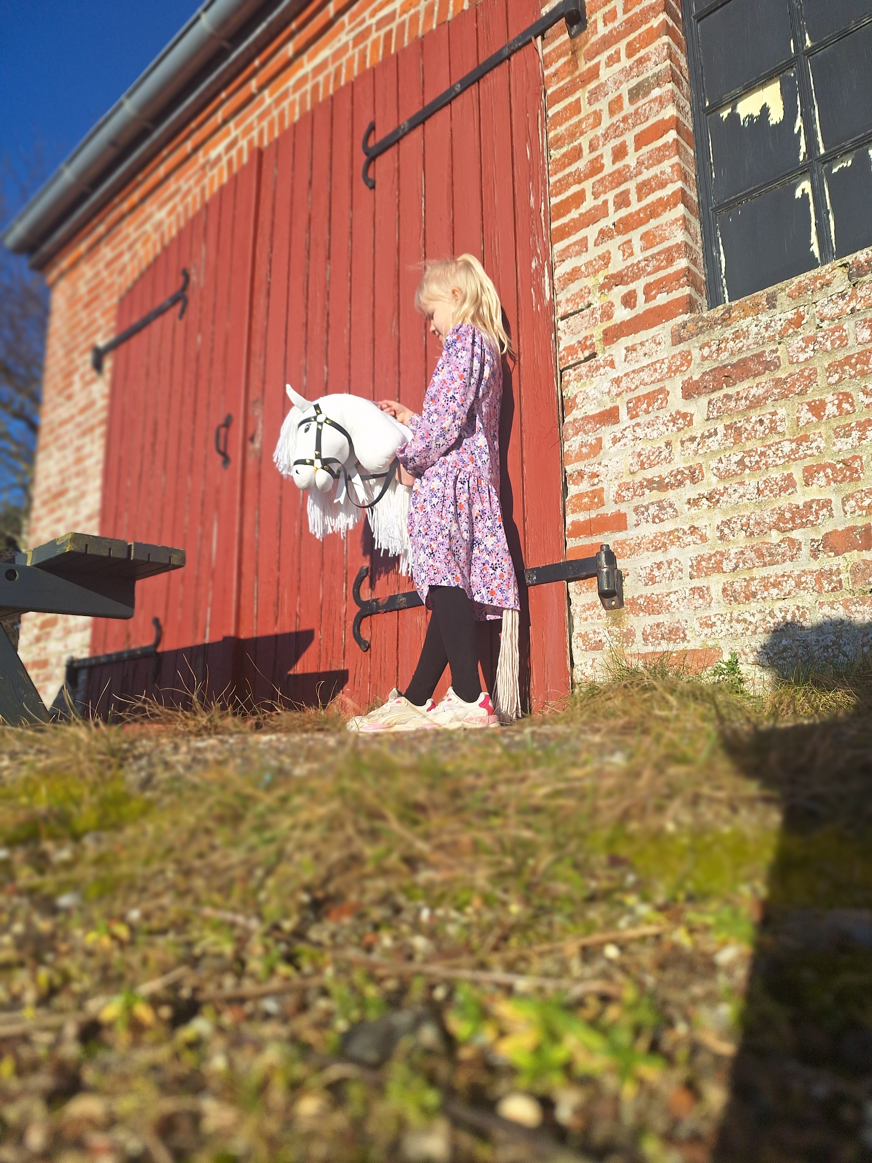 VOORDEELSET Byastrup deluxe stokpaard + LIMITED rozet + LIMITED dekje + tas