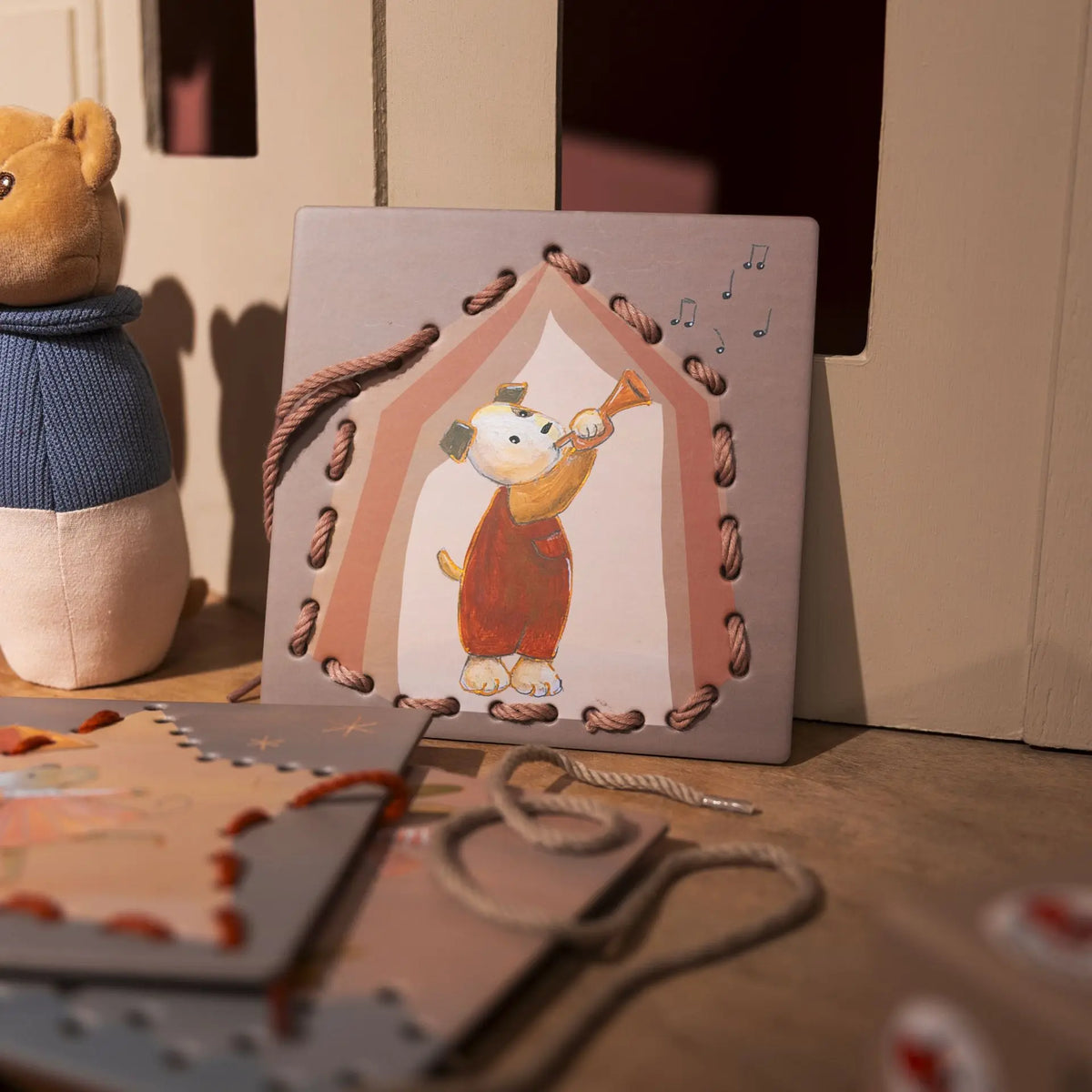 Egmont Toys - Rijgkaarten dieren