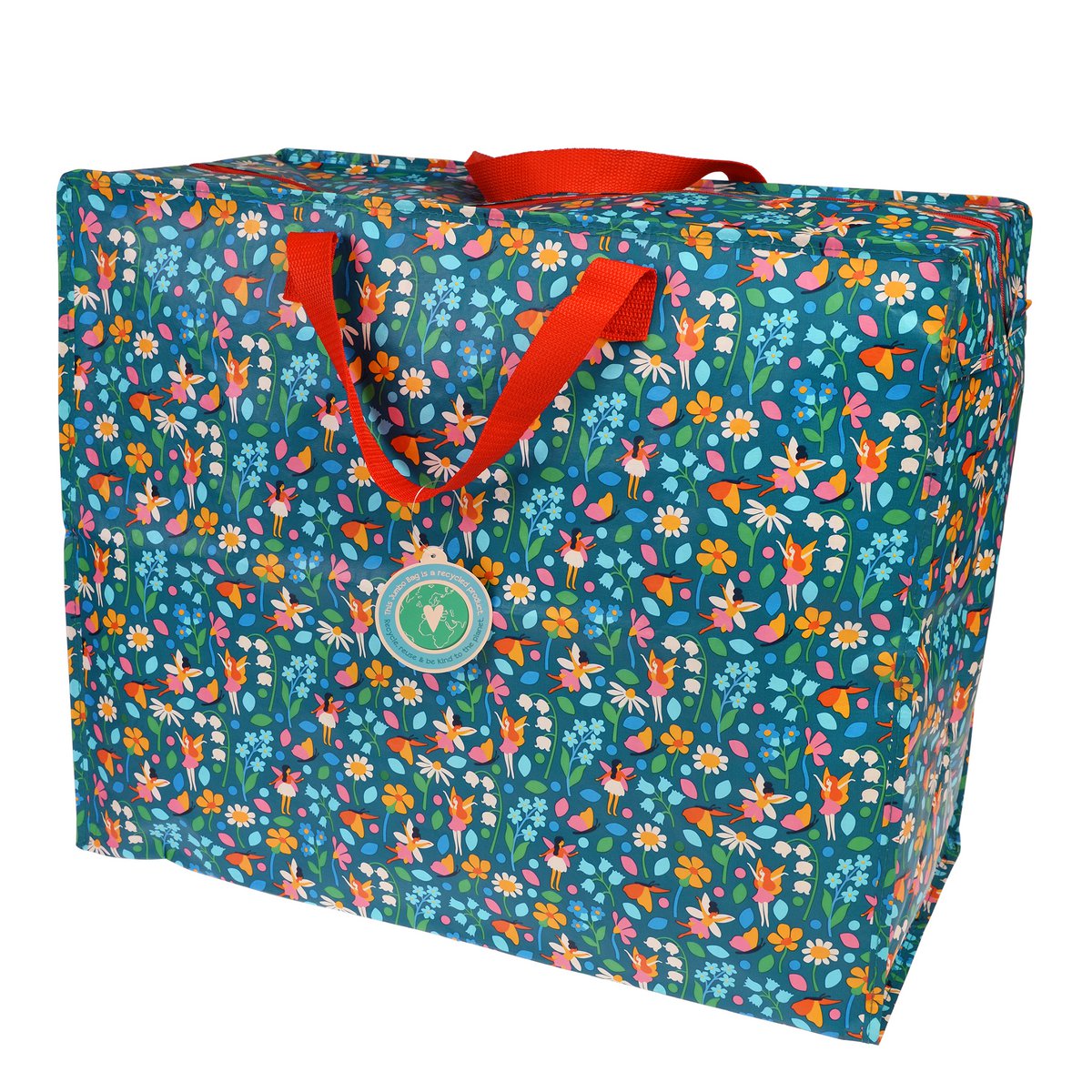 Rex London Opbergtas Jumbo Shopper Feeen in de Tuin (55 x 28 x 48cm)