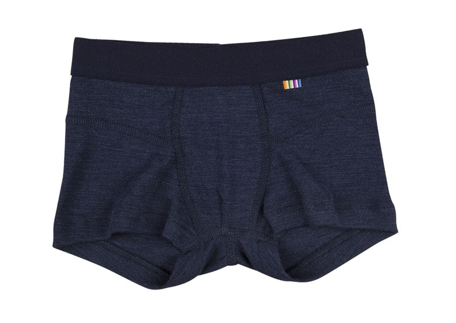 Joha - Wol/Zijde Boxershort - Marineblauw