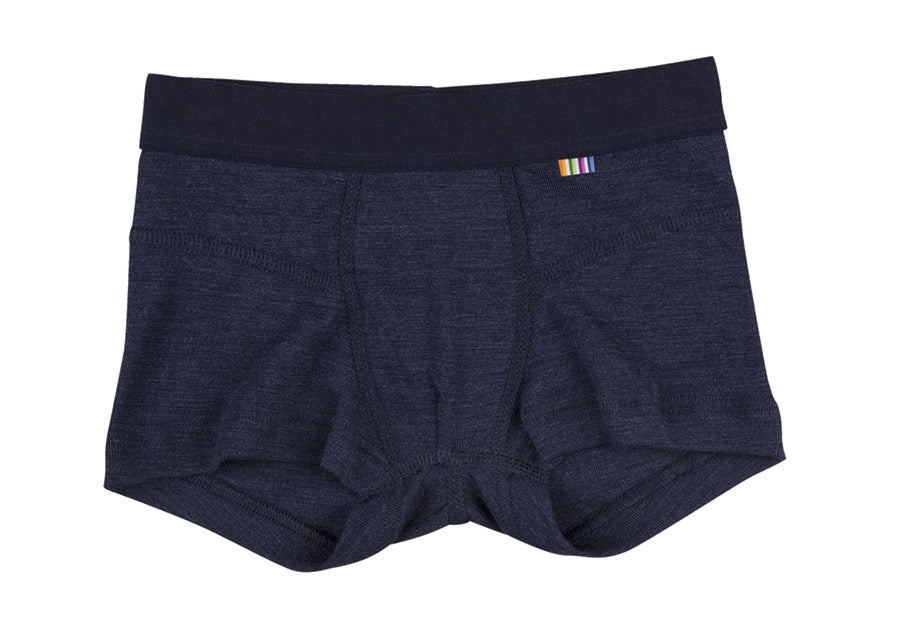 Joha - Wol/Zijde Boxershort - Marineblauw