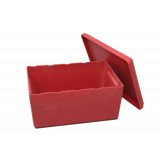 Wissner - Speelbak (hoog) met deksel voor sensorisch spel - rood