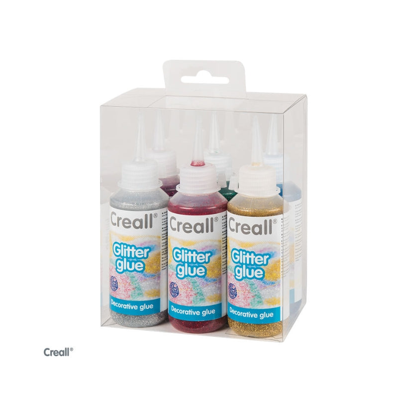 Creall – Glitterlijm (6x100 ml)