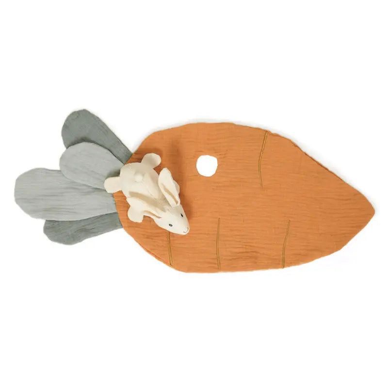 Egmont Toys - Knuffeldoekje konijn en wortel