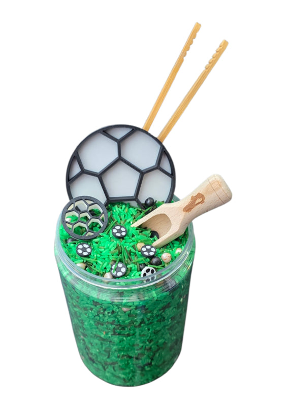 SensoryFun PourAndPlay Speelset — Voetbal