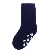 Joha - Wol Antislip Wollen Sokken - Marineblauw