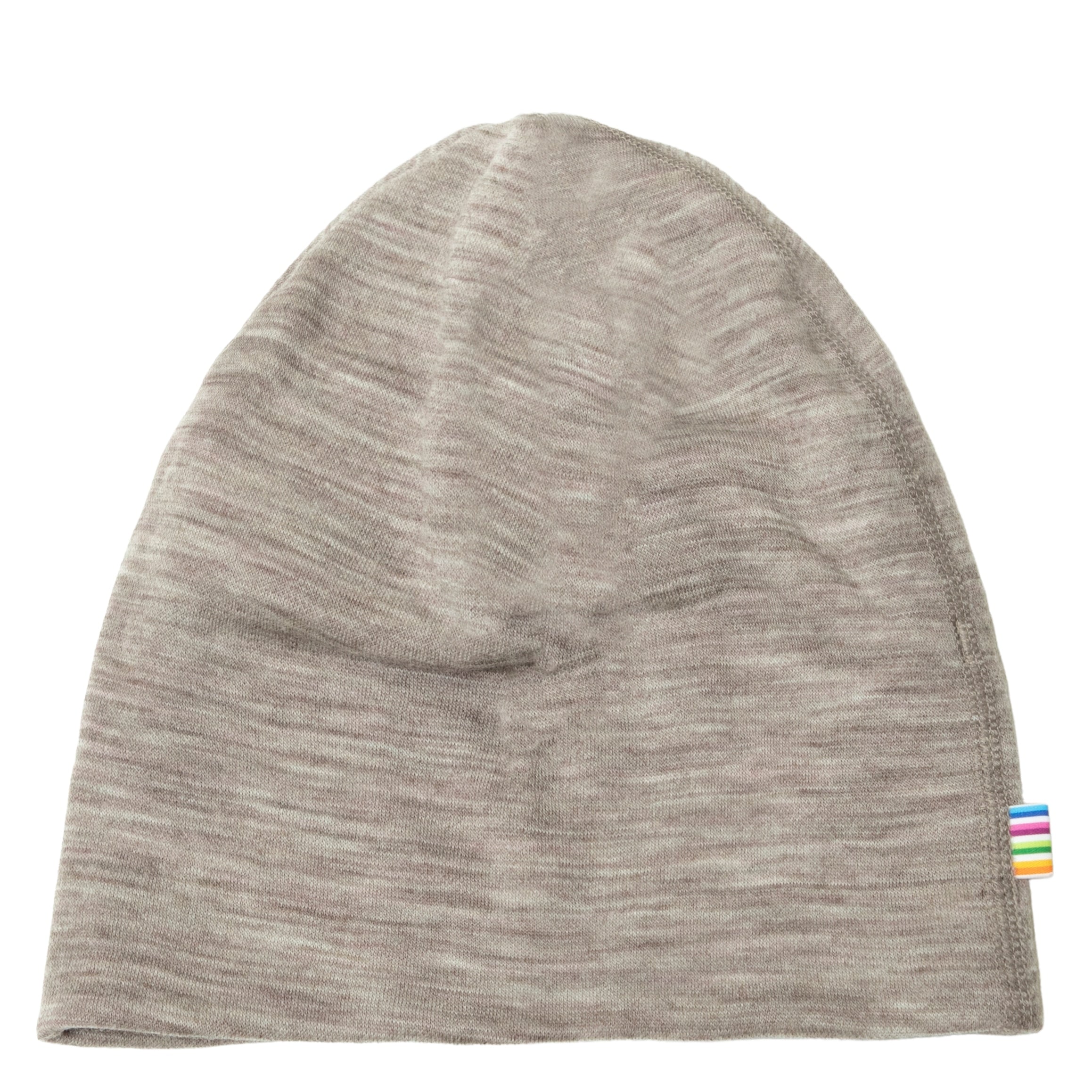 Joha - Wol-Fleece Muts Dubbellaags - Sesam Mélange