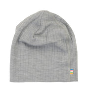 Joha - Wol Beanie Muts - Lichtgrijs Mélange