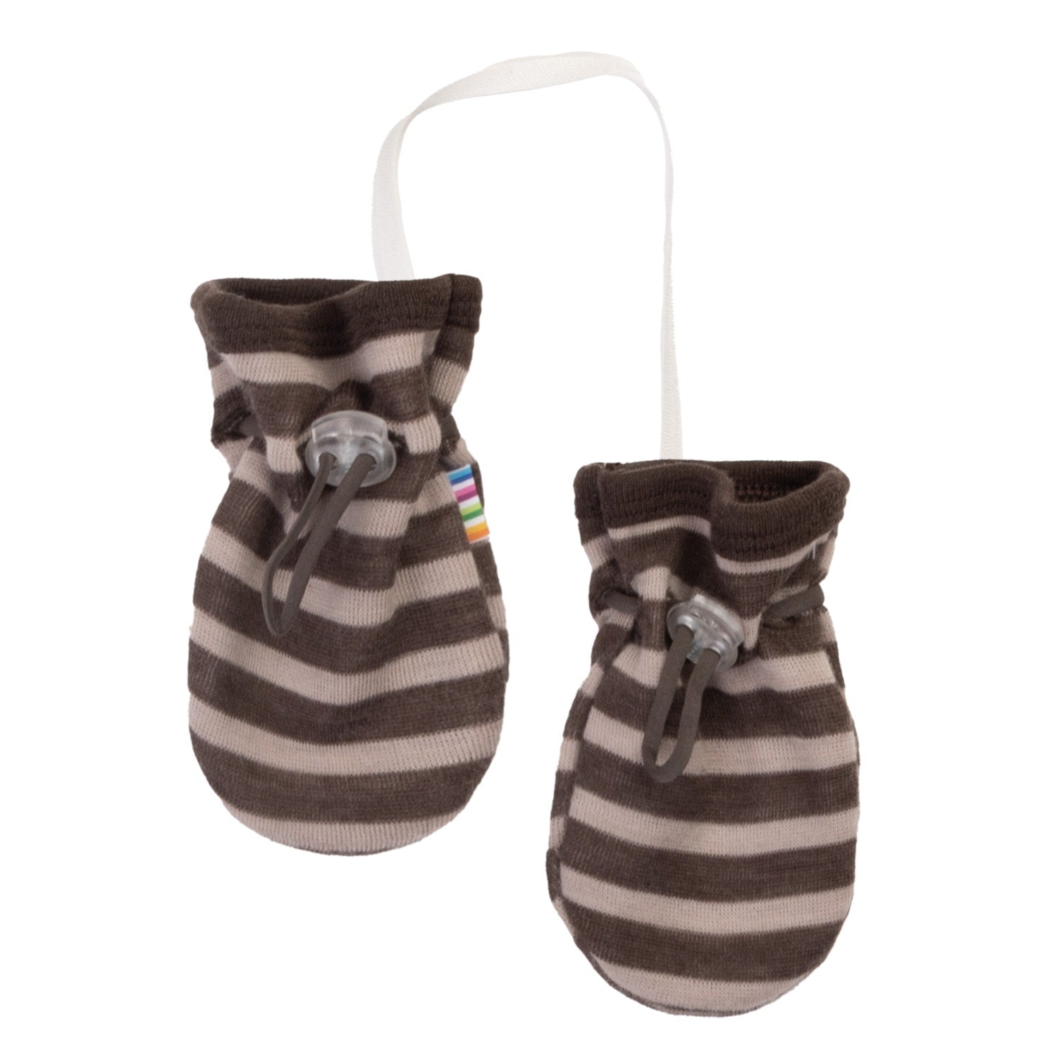 Joha - Wol-Fleece Wantjes - Donkerbruin