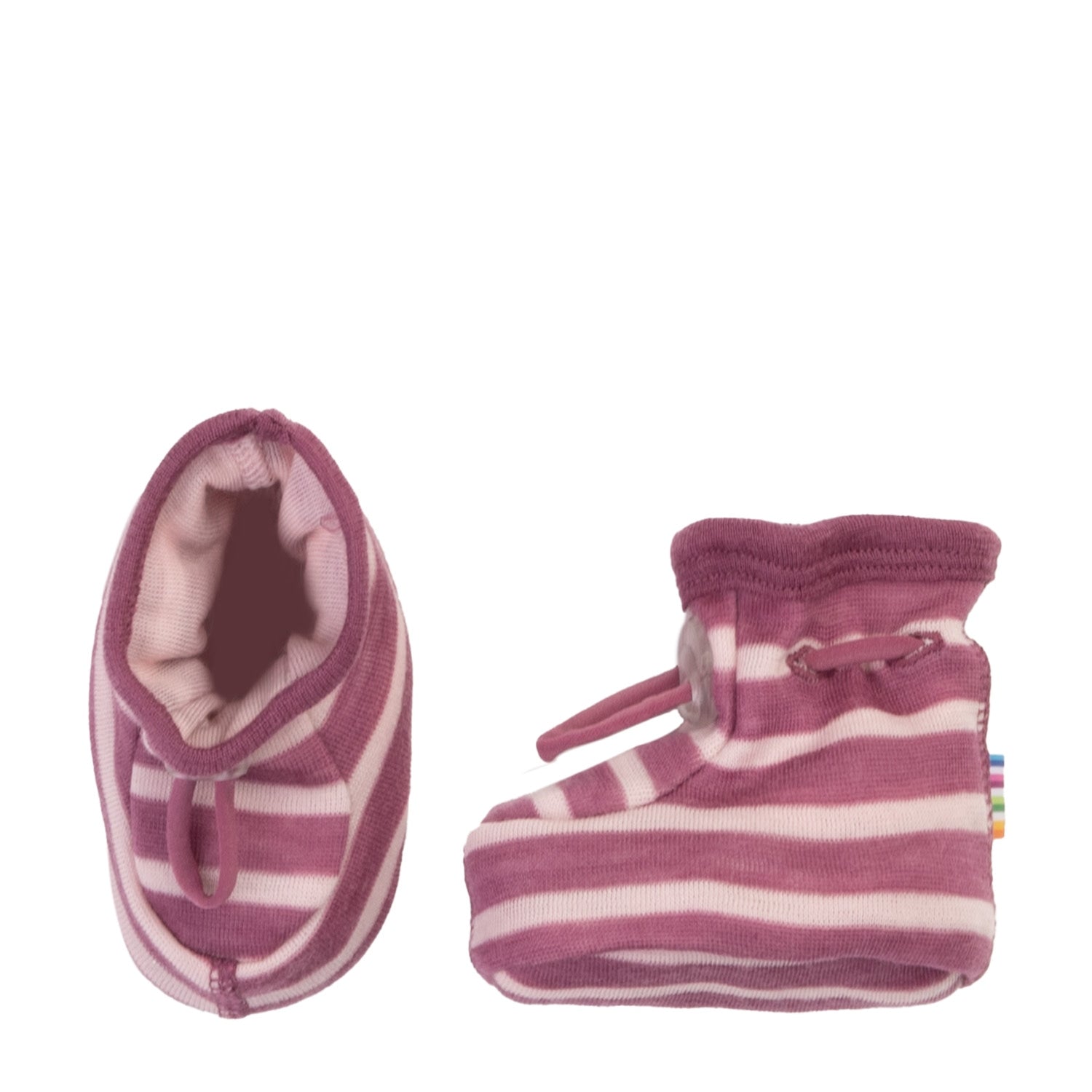 Joha - Wol-Fleece Sloofjes Dubbellaags - Donkerbruin
