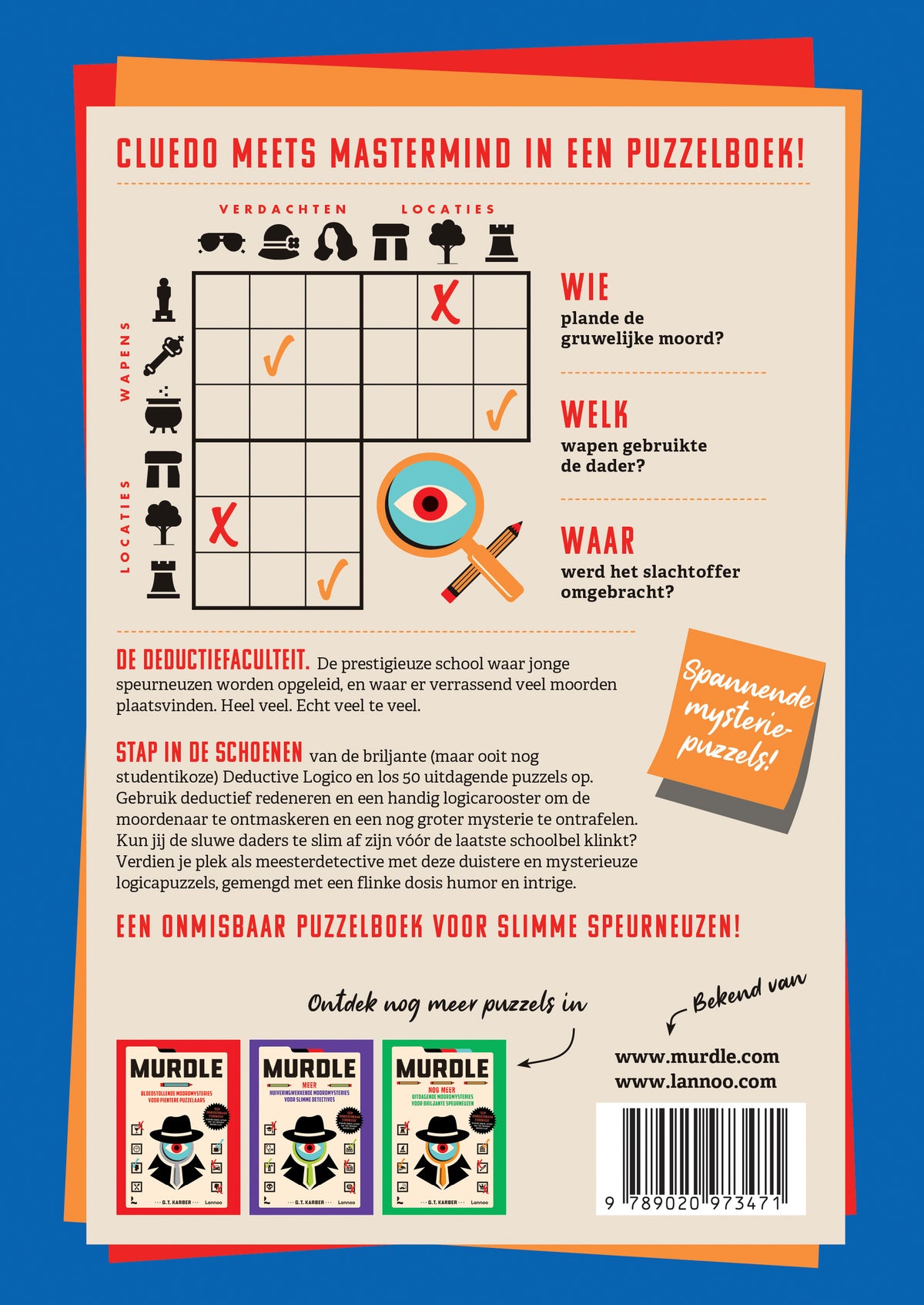 Murdle De school der mysteries binnenwerk