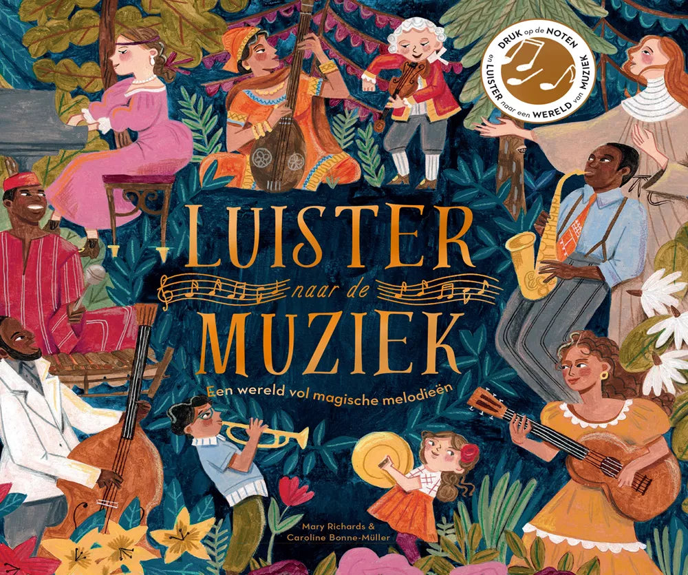 Boek met muziek - Luister naar de muziek - Jessica Courtney-Tickle