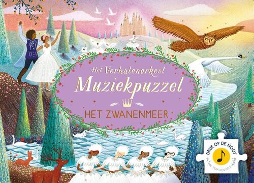 Puzzelboek met muziek - Zwanenmeer - Jessica Courtney-Tickle (vanaf 3 jaar)