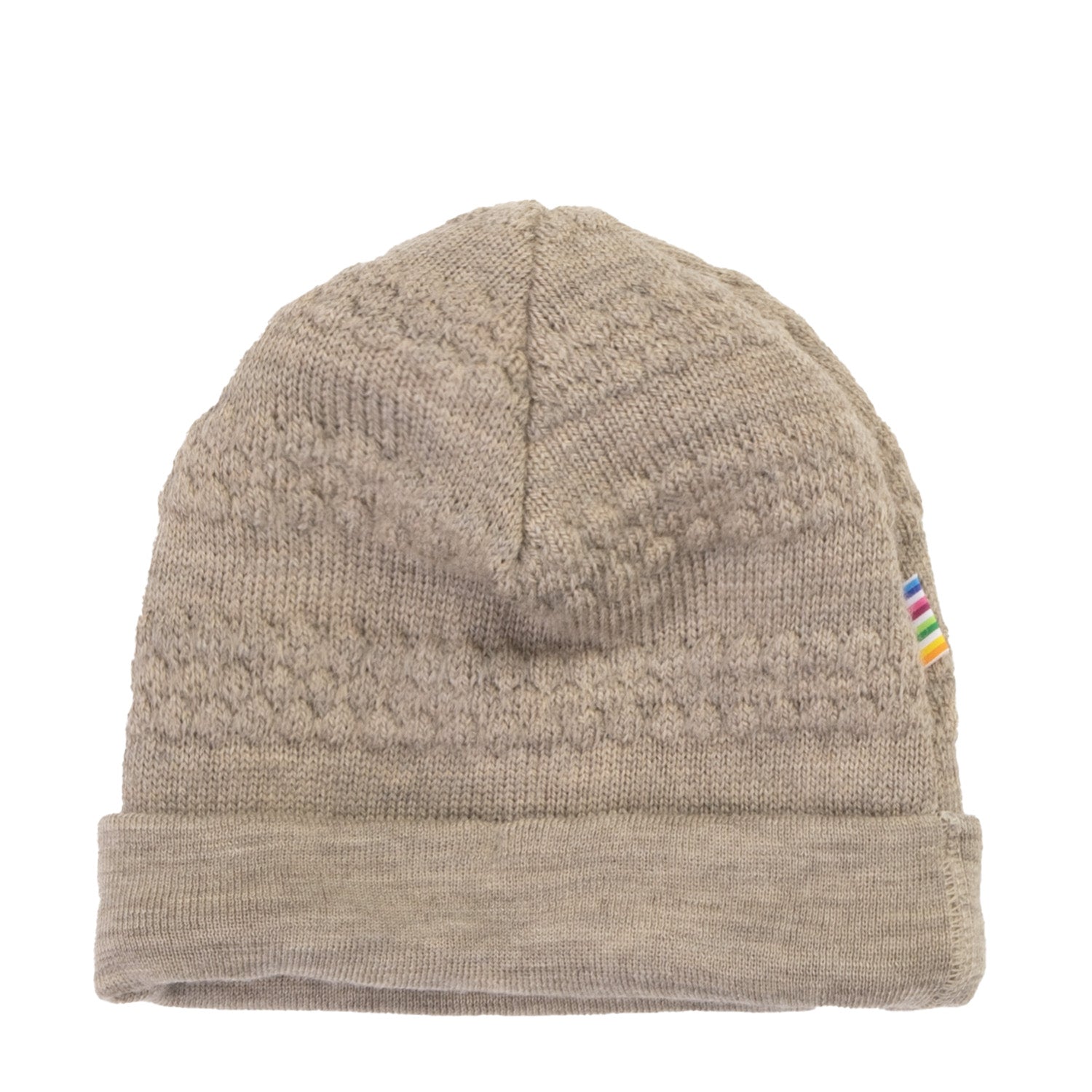Joha - Wol Muts Dubbellaags - Beige Mélange