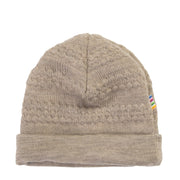 Joha - Wol Muts Dubbellaags - Beige Mélange