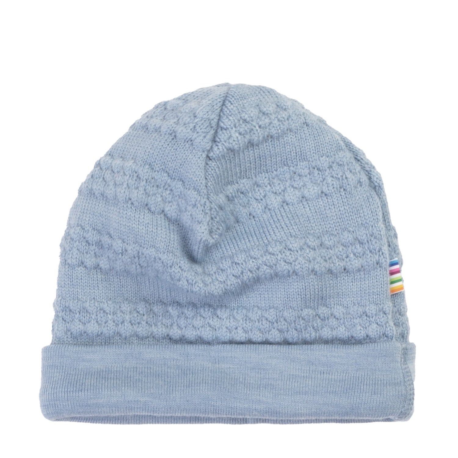 Joha - Wol Muts Dubbellaags - Blauw