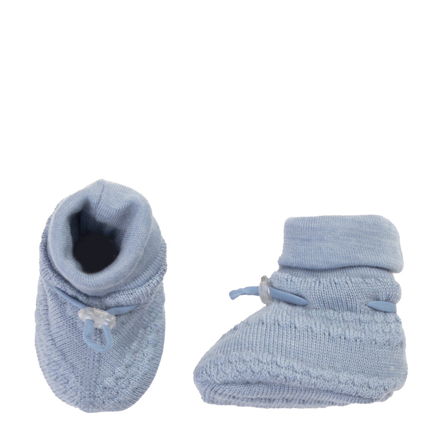 Joha - Wol Sloofjes Dubbellaags - Blauw