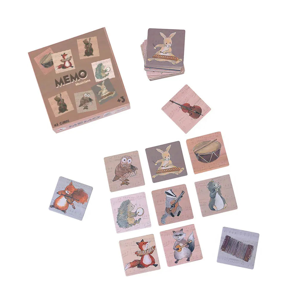 Egmont Toys - Memoryspel muzikanten